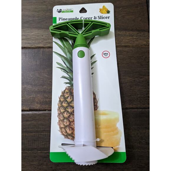 Culinary Fresh Pineapple Corer & Slicer Bpa Free New - Picture 1 of 4